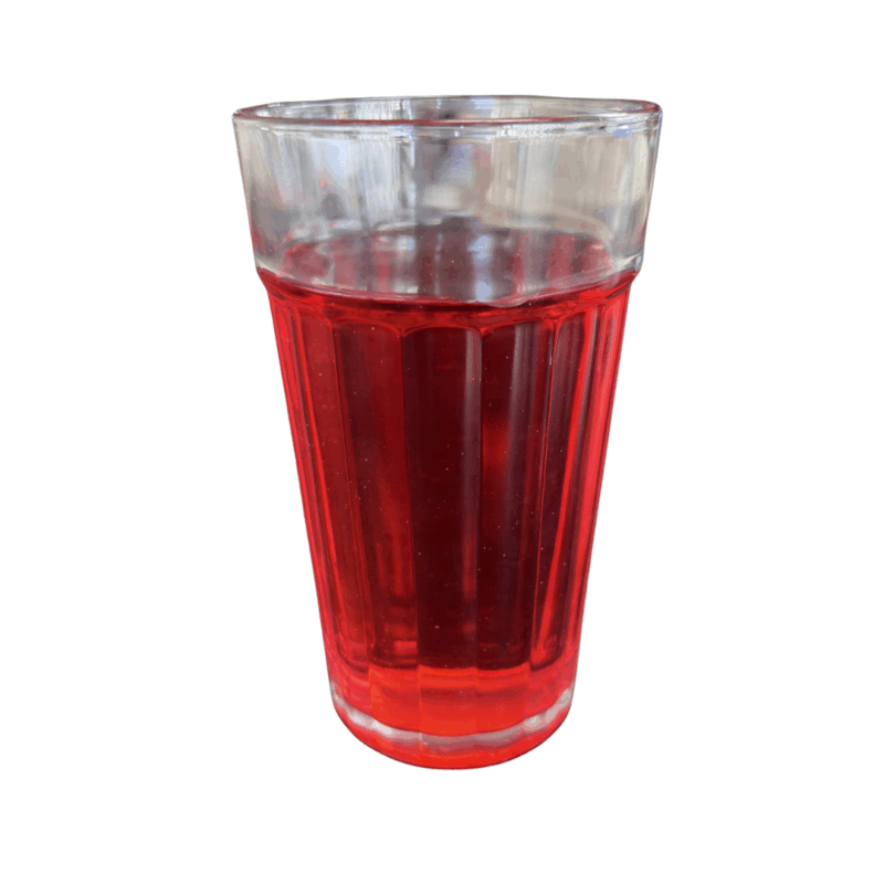 Vaso de vidrio