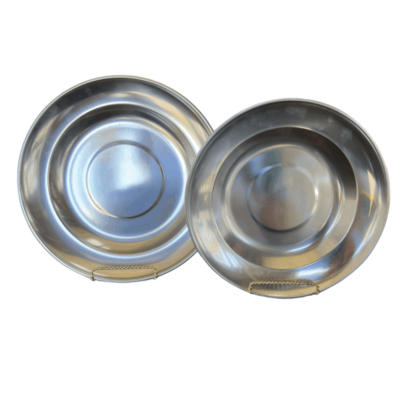 Plato acero inoxidable