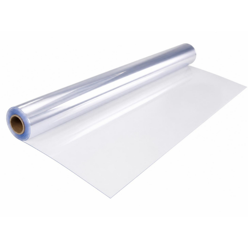 plástico transparente pvc